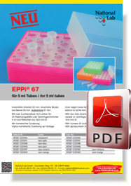 Flyer EPPi 67 fr 5 ml Tubes