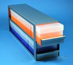 EPPi 96 Schrankeinschbe fr alle Boxen bis 133x133x97 mm, offene Bauform, Griffkante, mit Auszugstop, Schubladenbden geschlossen